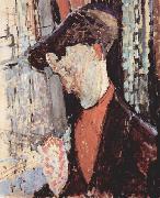 Amedeo Modigliani Portrat des Frank Burty Haviland oil on canvas